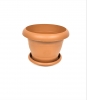 No,2 Round Flower Pot With Saucer