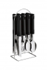 24pc Cutlery Set Wit Metal Stand S/Steel