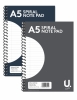 A5 Spiral Note Pad Asst1