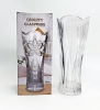 Clear Glass Flower Vase Size:24cm