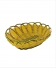 28*20cm Oval Plastic Woven Basket
